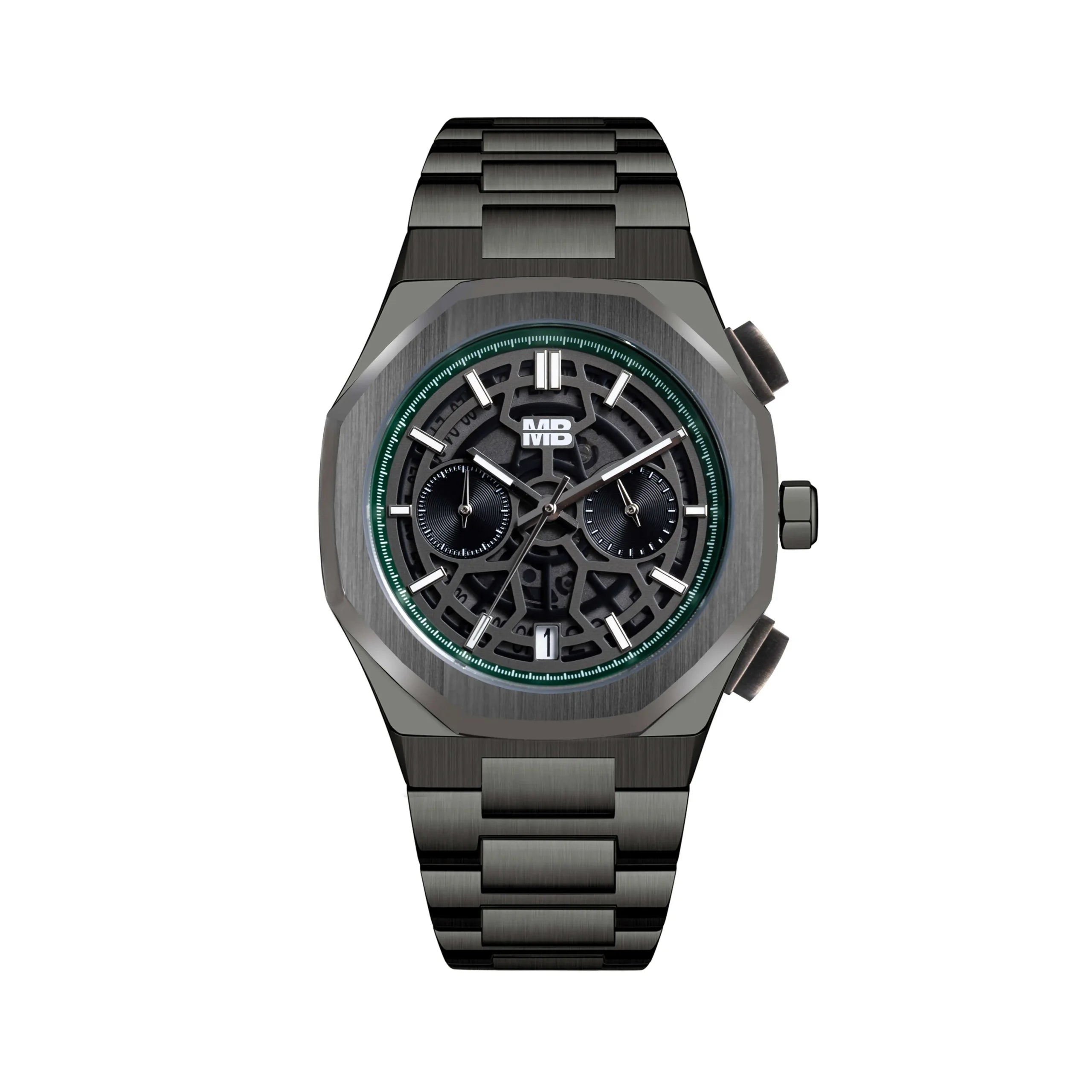 MARKO BALENO SKELETON GUNMETAL EDITION MB180-B